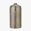 Gold Metal Hammered Vase Tall