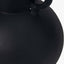 Black Metal Vase with Handles