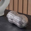 Silver Metal Peanut Lidded Trinket Bowl
