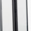 Black Stainless Steel and Glass Medium Rectangular Lantern