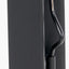 Black Stainless Steel and Glass Medium Tall Lantern