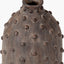 Kali Textured Dot Grey Stoneware Vase