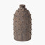 Kali Textured Dot Grey Stoneware Vase