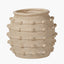 Cream Bobble Fibrestone Decorative Planter