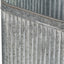 S/2 Galvanised Zinc Square Planters