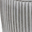 S/3 Galvanised Zinc Round Planters