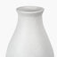 Eirene White Textured Stoneware Vase