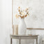 Eirene White Textured Stoneware Vase
