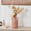 Natural Textured Terracotta Decorative Vase with Handles Medium