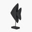 Black Handcarved Mango Wood Altum Angelfish Ornament