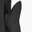 Black Handcarved Mango Wood Altum Angelfish Ornament