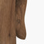 Natural Handcarved Mango Wood Altum Angelfish Ornament