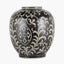 Florentine Grey and White Ceramic Vase