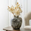 Florentine Grey and White Ceramic Vase