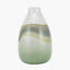 Juno Sage and Mist Ombre Glass Vase
