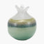 Juno Sage and Mist Ombre Glass Bud Vase