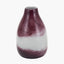 Juno Deep Plum Ombre Glass Vase