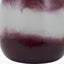 Juno Deep Plum Ombre Glass Vase
