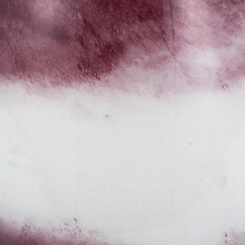 Juno Deep Plum Ombre Glass Vase