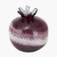 Juno Deep Plum Ombre Glass Bud Vase