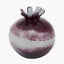 Juno Deep Plum Ombre Glass Bud Vase