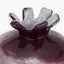 Juno Deep Plum Ombre Glass Bud Vase