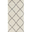 Moroccan Ivory Shaggy Rug | 700