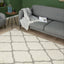 Moroccan Ivory Shaggy Rug | 700