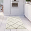 Moroccan Ivory Shaggy Rug | 700