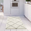 Moroccan Ivory Shaggy Rug | 700