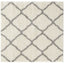Moroccan Ivory Shaggy Rug | 700