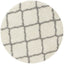 Moroccan Ivory Shaggy Rug | 700