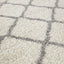 Moroccan Ivory Shaggy Rug | 700