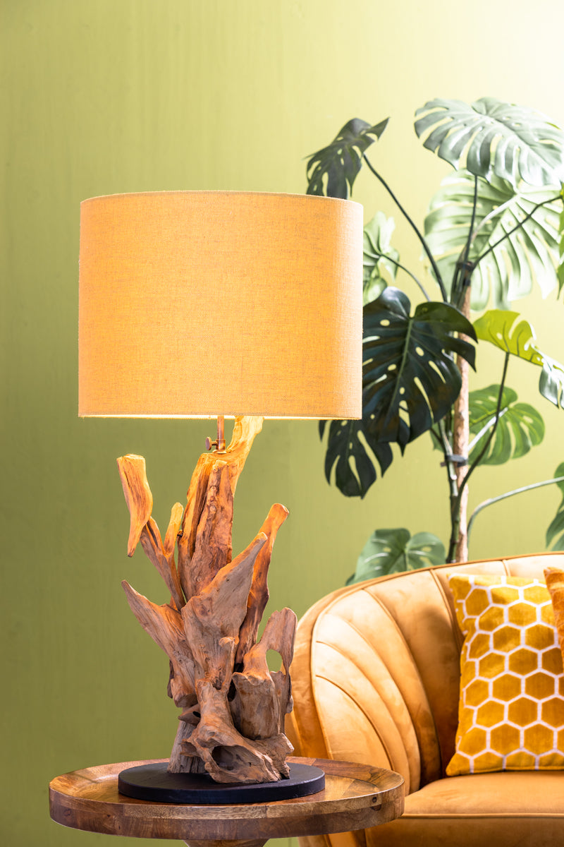 Lamp base 30x63-75 cm ARBANASI wood