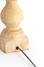 Lamp base 9x9x36 cm CUMANI wood natural