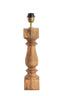 Lamp base 10x10x47 cm CUMANI wood weather barn