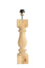 Lamp base 10x10x47 cm CUMANI wood natural