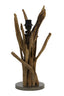 Lamp base 18x50 cm BLUMA natural brown