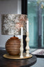 Lamp base 29x38 cm RENZO wood matt brown