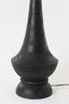 Floor lamp 30x130 cm NICOLO wood matt black