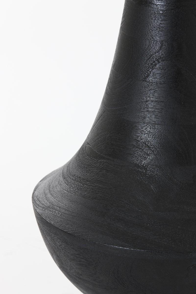 Floor lamp 30x130 cm NICOLO wood matt black