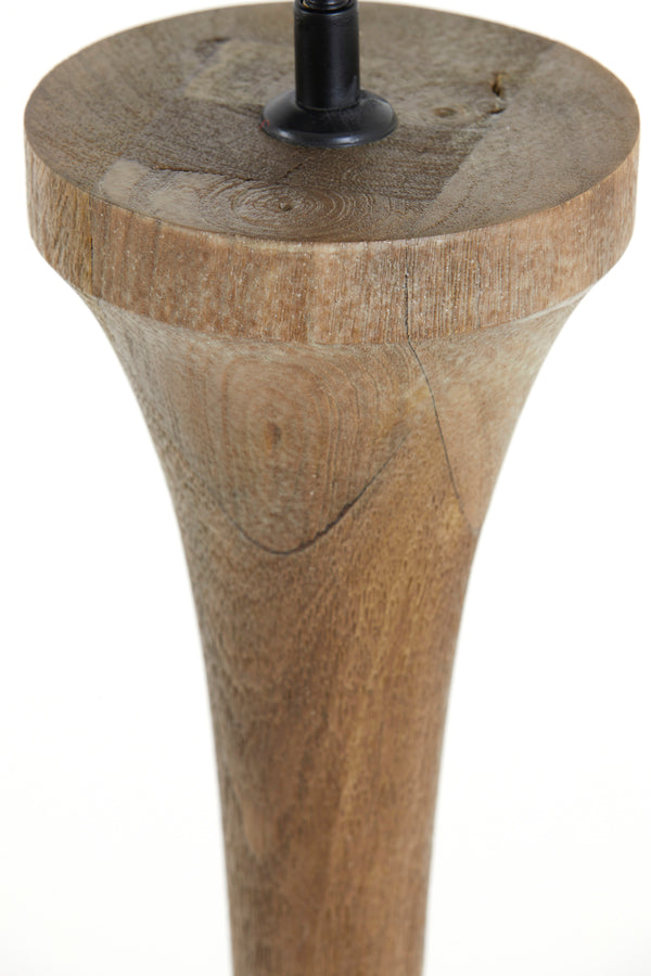Floor lamp 30x130 cm NICOLO wood matt brown