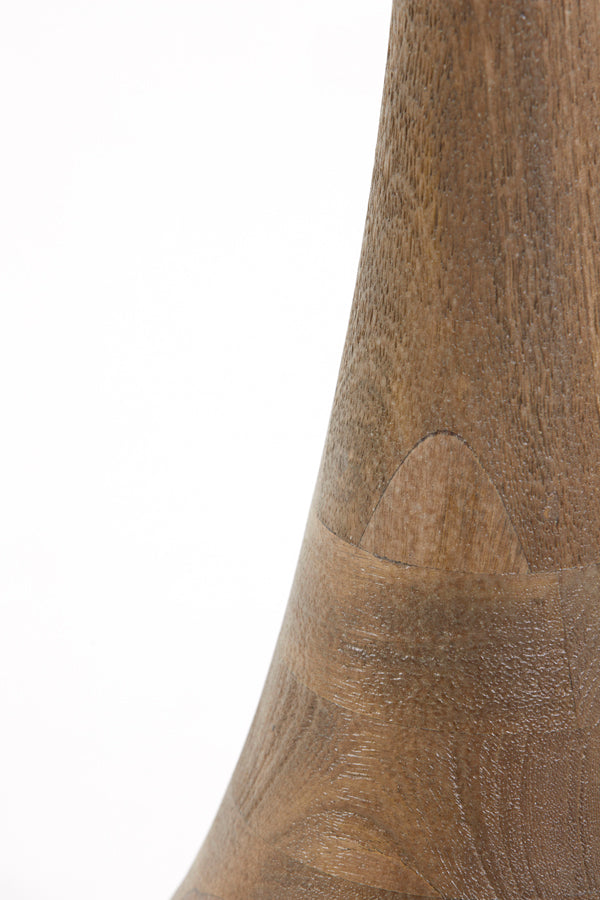 Floor lamp 30x130 cm NICOLO wood matt brown