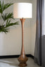Floor lamp 30x130 cm NICOLO wood matt brown