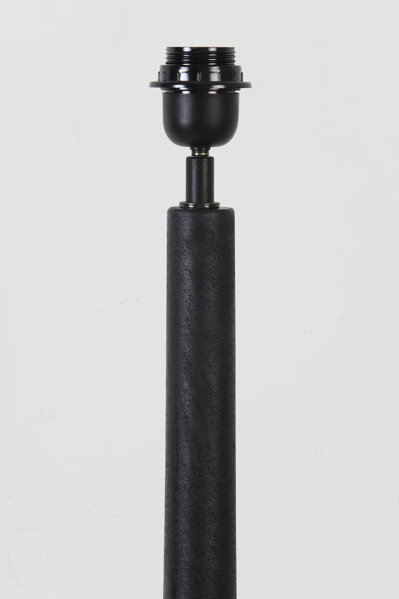 Floor lamp 25x135 cm JOVANY wood matt black