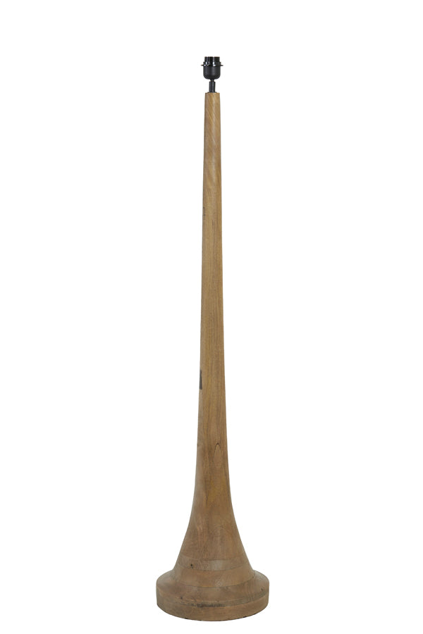 Floor lamp 25x135 cm JOVANY wood matt brown