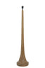 Floor lamp 25x135 cm JOVANY wood matt brown