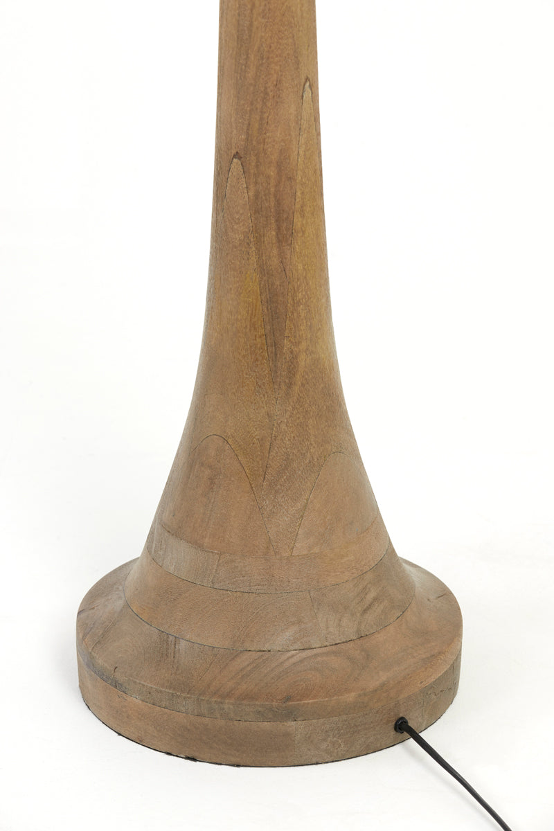 Floor lamp 25x135 cm JOVANY wood matt brown