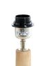 Floor lamp 25x135 cm JOVANY wood natural