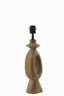 Lamp base 11x9x45 cm DJANGO wood matt brown